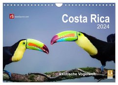 Costa Rica 2024 Exotische Vogelwelt (Wandkalender 2024 DIN A4 quer), CALVENDO Monatskalender - Bergwitz, Uwe