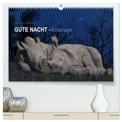 &quote;Gute Nacht&quote;-Kaleder (hochwertiger Premium Wandkalender 2024 DIN A2 quer), Kunstdruck in Hochglanz