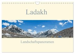 Ladakh - Landschaftspanoramen (Wandkalender 2024 DIN A4 quer), CALVENDO Monatskalender