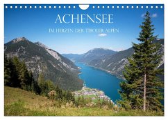Achensee - im Herzen der Tiroler Alpen (Wandkalender 2024 DIN A4 quer), CALVENDO Monatskalender