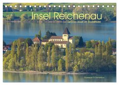 Insel Reichenau - Größte Insel im Bodensee (Tischkalender 2024 DIN A5 quer), CALVENDO Monatskalender