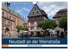 Neustadt an der Weinstraße - Ansichtssache (Wandkalender 2024 DIN A4 quer), CALVENDO Monatskalender