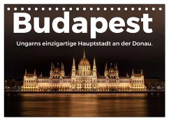 Budapest - Ungarns einzigartige Hauptstadt an der Donau. (Tischkalender 2024 DIN A5 quer), CALVENDO Monatskalender - Scott, M.
