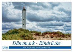 Dänemark - Eindrücke Vom Ringköbing Fjord bis Bovbjerg (Wandkalender 2024 DIN A2 quer), CALVENDO Monatskalender