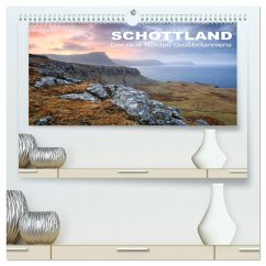 Schottland: Der raue Norden Großbritanniens (hochwertiger Premium Wandkalender 2024 DIN A2 quer), Kunstdruck in Hochglanz