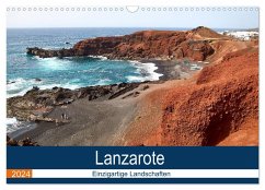 Lanzarote - Einzigartige Landschaften (Wandkalender 2024 DIN A3 quer), CALVENDO Monatskalender