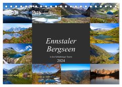 Ennstaler Bergseen in den Schladminger Tauern (Tischkalender 2024 DIN A5 quer), CALVENDO Monatskalender