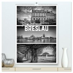 Terminplaner BRESLAU (hochwertiger Premium Wandkalender 2024 DIN A2 hoch), Kunstdruck in Hochglanz - Viola, Melanie