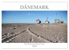 Dänemark - Raue Schönheit und unendliche Weiten (Wandkalender 2024 DIN A2 quer), CALVENDO Monatskalender