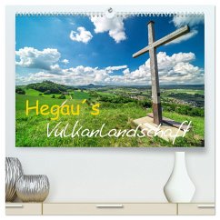 Hegau´s Vulkanlandschaft (hochwertiger Premium Wandkalender 2024 DIN A2 quer), Kunstdruck in Hochglanz