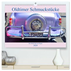 Oldtimer Schmuckstücke - Das fünfte Rad am Wagen (hochwertiger Premium Wandkalender 2024 DIN A2 quer), Kunstdruck in Hochglanz