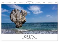 Kreta - Naturlandschaften (Wandkalender 2024 DIN A4 quer), CALVENDO Monatskalender