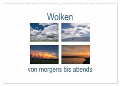 Wolken von morgens bis abends (Wandkalender 2024 DIN A2 quer), CALVENDO Monatskalender