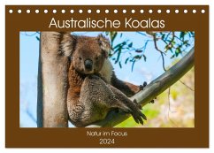 Australische Koalas (Tischkalender 2024 DIN A5 quer), CALVENDO Monatskalender