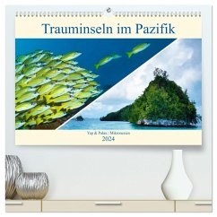 Mikronesien: Yap und Palau (hochwertiger Premium Wandkalender 2024 DIN A2 quer), Kunstdruck in Hochglanz
