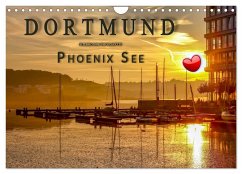 Dortmund Phoenix See (Wandkalender 2024 DIN A4 quer), CALVENDO Monatskalender
