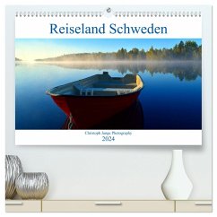 Reiseland Schweden (hochwertiger Premium Wandkalender 2024 DIN A2 quer), Kunstdruck in Hochglanz
