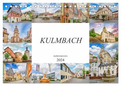 Kulmbach Impressionen (Tischkalender 2024 DIN A5 quer), CALVENDO Monatskalender
