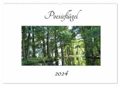 Poesieflügel 2024 (Wandkalender 2024 DIN A2 quer), CALVENDO Monatskalender