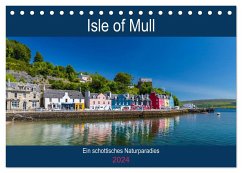 Isle of Mull - Ein schottisches Naturparadies (Tischkalender 2024 DIN A5 quer), CALVENDO Monatskalender - Webeler, Janita