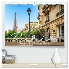 PARIS Französisches Flair und Historie (hochwertiger Premium Wandkalender 2024 DIN A2 quer), Kunstdruck in Hochglanz