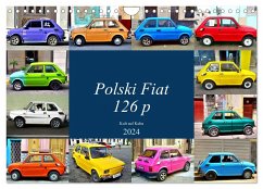 Polski Fiat 126p - Kult auf Kuba (Wandkalender 2024 DIN A4 quer), CALVENDO Monatskalender
