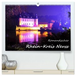 Romantischer Rhein-Kreis Neuss (hochwertiger Premium Wandkalender 2024 DIN A2 quer), Kunstdruck in Hochglanz - Hackstein, Bettina