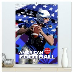 American Football - Kickoff (hochwertiger Premium Wandkalender 2024 DIN A2 hoch), Kunstdruck in Hochglanz - Bleicher, Renate