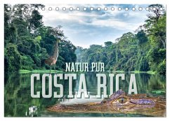 Natur pur, Costa Rica (Tischkalender 2024 DIN A5 quer), CALVENDO Monatskalender