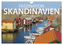 Faszination Skandinavien (Wandkalender 2024 DIN A4 quer), CALVENDO Monatskalender
