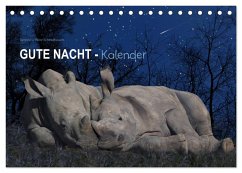 &quote;Gute Nacht&quote;-Kaleder (Tischkalender 2024 DIN A5 quer), CALVENDO Monatskalender