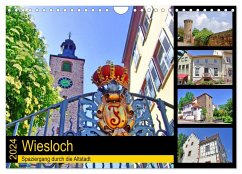 Wiesloch - Spaziergang durch die Altstadt (Wandkalender 2024 DIN A4 quer), CALVENDO Monatskalender - Liepke, Claus
