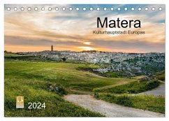 Matera (Tischkalender 2024 DIN A5 quer), CALVENDO Monatskalender