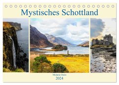 Mystisches Schottland (Tischkalender 2024 DIN A5 quer), CALVENDO Monatskalender