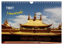 Tibet Momente (Wandkalender 2024 DIN A4 quer), CALVENDO Monatskalender