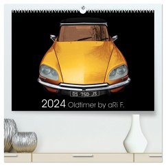 2024 Oldtimer by aRi F. (hochwertiger Premium Wandkalender 2024 DIN A2 quer), Kunstdruck in Hochglanz