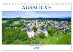 Ausblicke - Mittelhessen von Oben (Tischkalender 2024 DIN A5 quer), CALVENDO Monatskalender