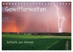 Gewitterwelten (Tischkalender 2024 DIN A5 quer), CALVENDO Monatskalender - Eggert, Daniel