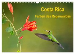 Costa Rica - Farben des Regenwaldes (Wandkalender 2024 DIN A3 quer), CALVENDO Monatskalender