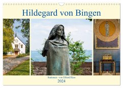 Hildegard von Bingen - Stationen (Wandkalender 2024 DIN A3 quer), CALVENDO Monatskalender - Hess, www.ehess.de, Erhard