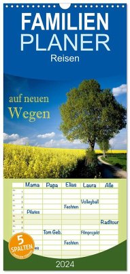 Familienplaner 2024 - Auf neuen Wegen mit 5 Spalten (Wandkalender, 21 x 45 cm) CALVENDO - Pfleger, Hans