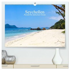 Seychellen - Paradis im indischen Ozean (hochwertiger Premium Wandkalender 2024 DIN A2 quer), Kunstdruck in Hochglanz