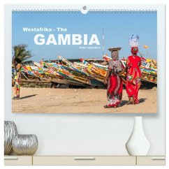Westafrika - The Gambia (hochwertiger Premium Wandkalender 2024 DIN A2 quer), Kunstdruck in Hochglanz