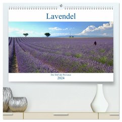 Lavendel. Der Duft der Provence (hochwertiger Premium Wandkalender 2024 DIN A2 quer), Kunstdruck in Hochglanz - Werner, Reinhard