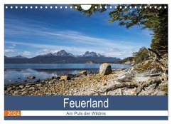 Feuerland - Am Puls der Wildnis (Wandkalender 2024 DIN A4 quer), CALVENDO Monatskalender