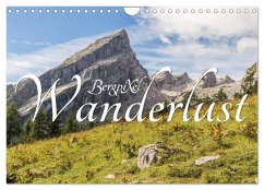 Bergpixels Wanderlust (Wandkalender 2024 DIN A4 quer), CALVENDO Monatskalender