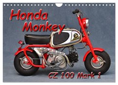 Honda Monkey CZ Mark 1 (Wandkalender 2024 DIN A4 quer), CALVENDO Monatskalender