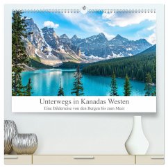 Unterwegs in Kanadas Westen (hochwertiger Premium Wandkalender 2024 DIN A2 quer), Kunstdruck in Hochglanz
