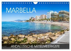 Marbella - andalusische Mittelmeerküste (Wandkalender 2024 DIN A4 quer), CALVENDO Monatskalender