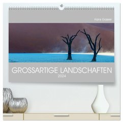 GROSSARTIGE LANDSCHAFTEN 2024 (hochwertiger Premium Wandkalender 2024 DIN A2 quer), Kunstdruck in Hochglanz - Gasser, Hans